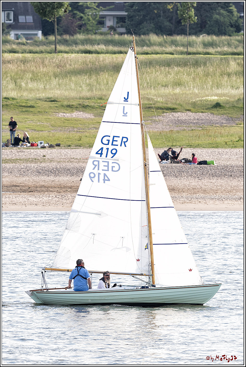 100 Jahre Rheinwoche 2022 - 2. Wettfahrt  Hitdorf - Duesseldorf, 03.06.2022,
